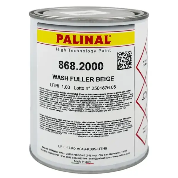 Ґрунт кислотний реактивний 2К PALINAL WASH FULLER BEIGE 868 200, 1 л + активатор 009