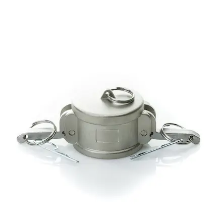 Заглушка Camlock тип DC 3" / DN75, алюміній, б/в, H-300 DC M3