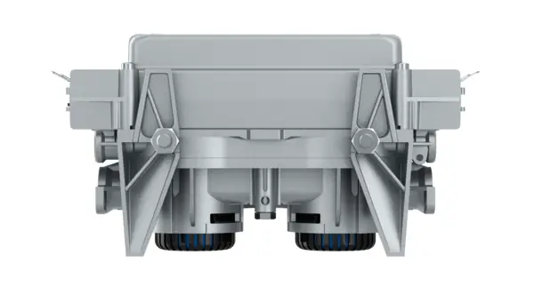 Модулятор EBS причепа WABCO 4801020140, TEBS D Premium 4S/3M, 24 В