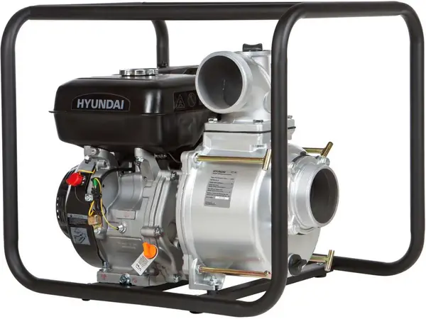 Мотопомпа Hyundai HYT-100 бензинова для забрудненої води, 100×100 мм (4")