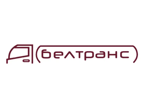 Комплект рекламних наклейок з логотипом «Белтранс»
