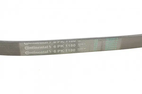 Ремінь поліклиновий 6PK1180, 6 струмків, довжина 1180 мм