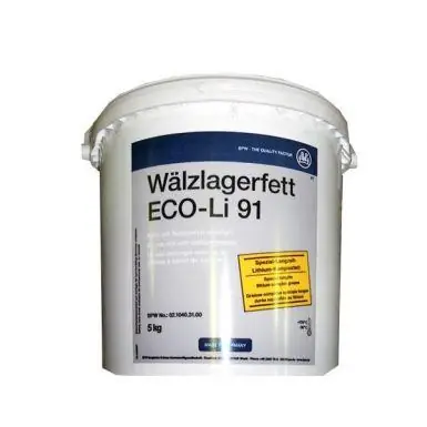 Мастило для підшипників маточин осей BPW ECO-Li 91, відро 5 кг, 0210403100