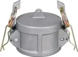 Швидкороз'ємне з'єднання Camlock тип DC (H), кришка на штуцер, 4" / Ду100, H-400 DC M3
