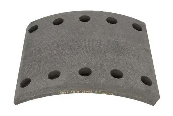 Гальмівна накладка барабанна RIDER 19032STD (WVA 19032), 420×180 мм, осі BPW, SAF