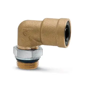Фітинг пневматичний кутовий push-in Ø15×1,5 мм, зовнішня різьба M22×1,5